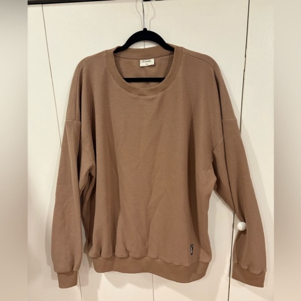 Unisex Comfrt Waffle Knit Sweatshirt size 2X - Picture 1 of 5